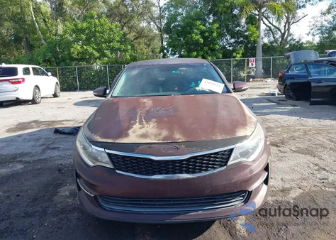 2016 Kia Optima Lx из США, поврежденный, VIN 5XXGT4L36GG036934